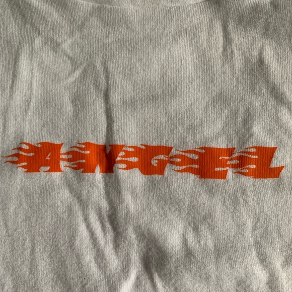 garage short sleeve cropped tee size medium - Picture 2 of 3